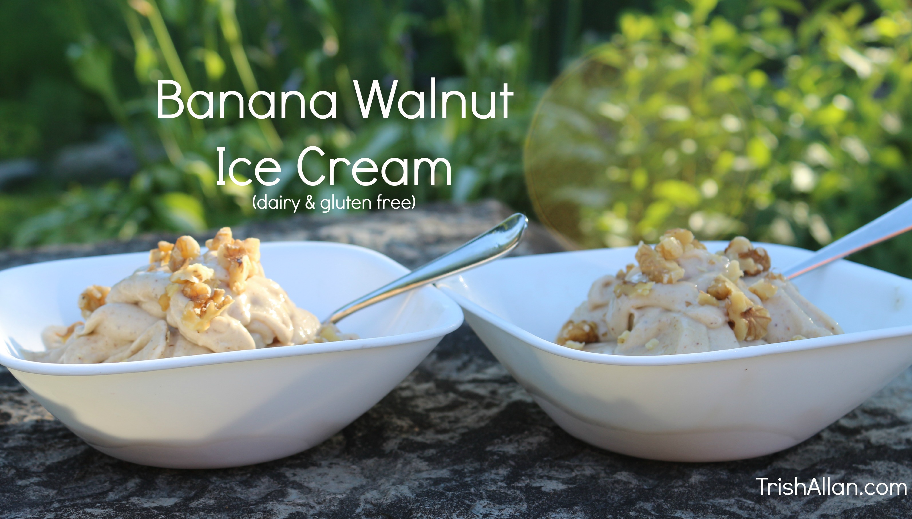 Banana Walnut Ice Cream